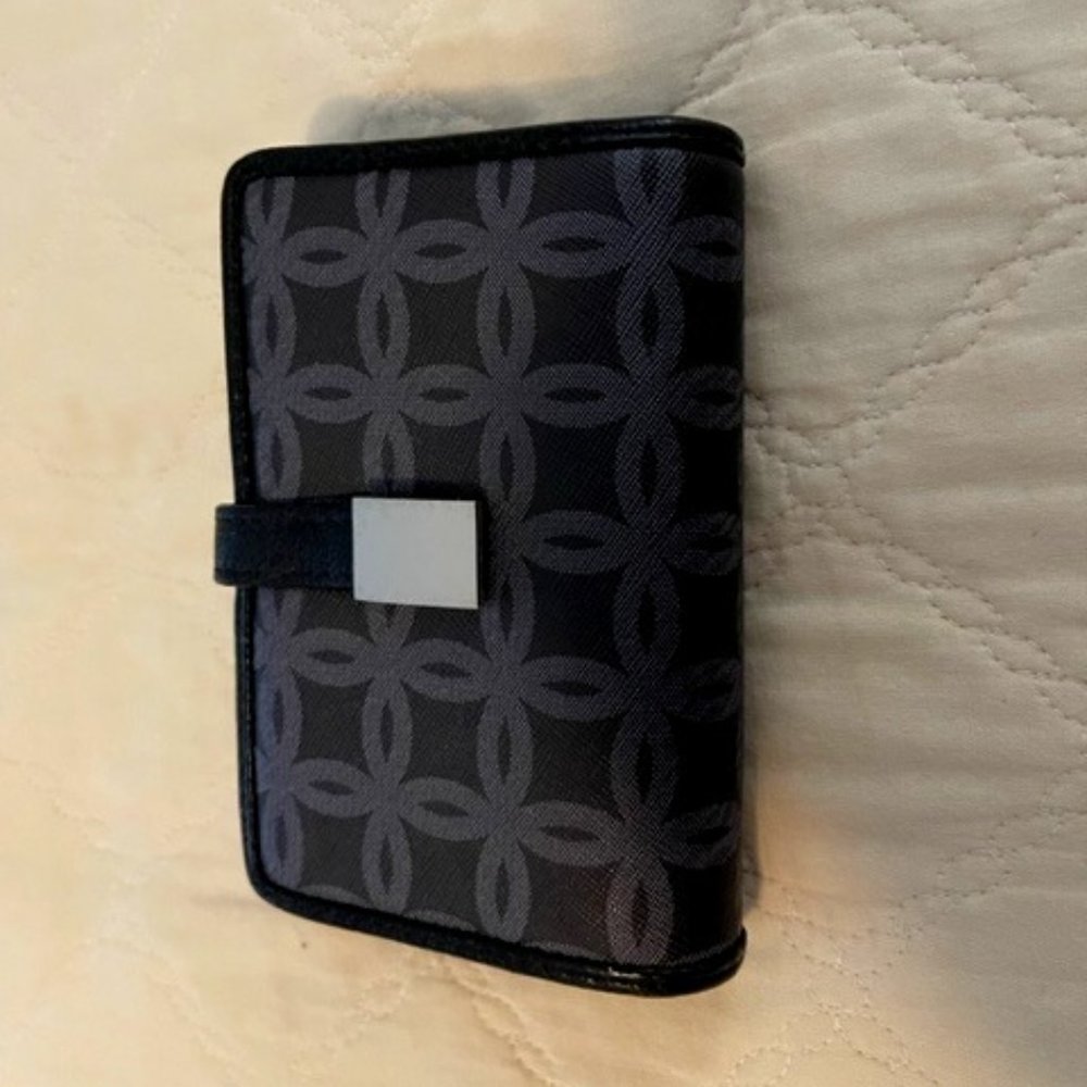 Ladies "Safe Keeper" Wallet Black/Silver
